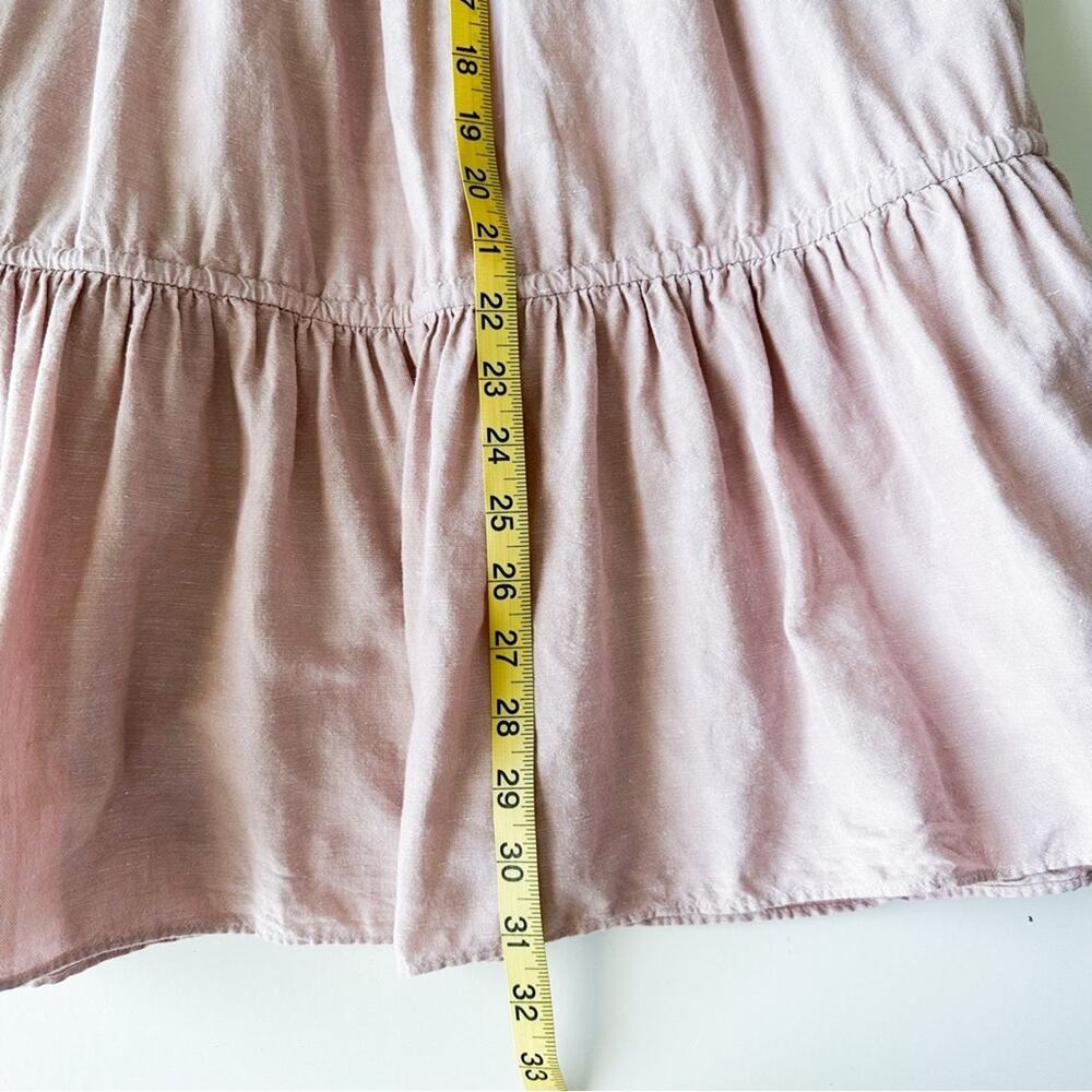 Madewell Linen Blend Lorelei Mini Dress - Picture 11 of 15
